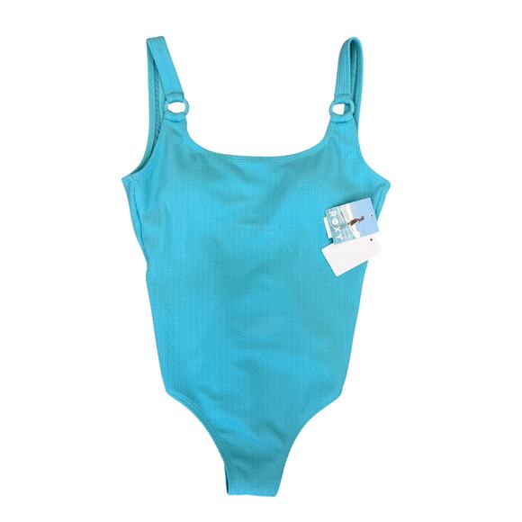 Roxy Other - NWT ROXY ARUBA RING FRONT ONE PIECE CHEEKY SMALL